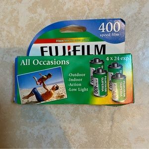 Fuji Film 400 Speed Film 4x24 Exposure